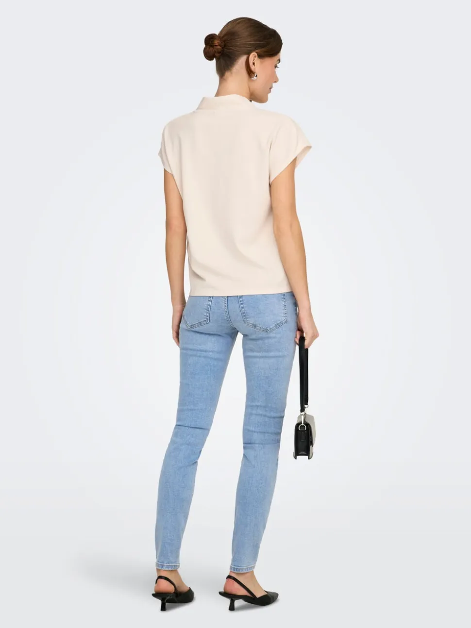 JDYFINA Vita media Skinny Fit Jeans