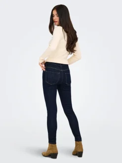 JDYFINA Vita media Skinny Fit Lunghezza alla caviglia Jeans