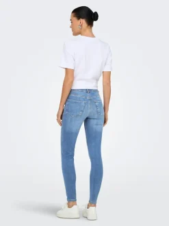 JDYFINA Vita media Skinny Fit Lunghezza alla caviglia Jeans