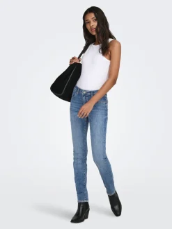 JDYFINA Vita media Skinny Fit Jeans