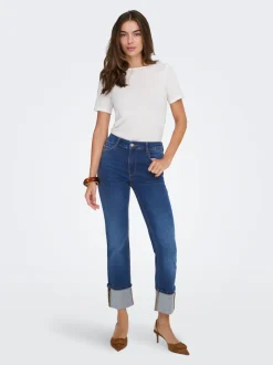 JDYFINA Vita media Straight Fit Jeans