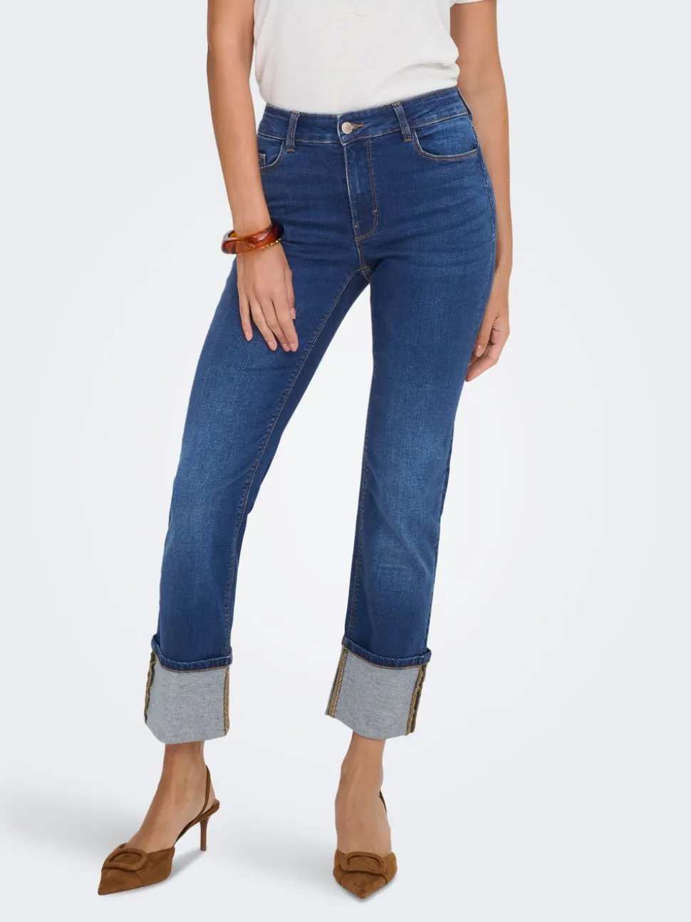 JDYFINA Vita media Straight Fit Jeans
