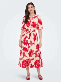 JDYFLORA Vestito midi