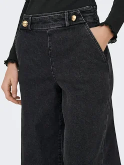 JDYGEGGO Vita alta Wide Leg Fit Jeans