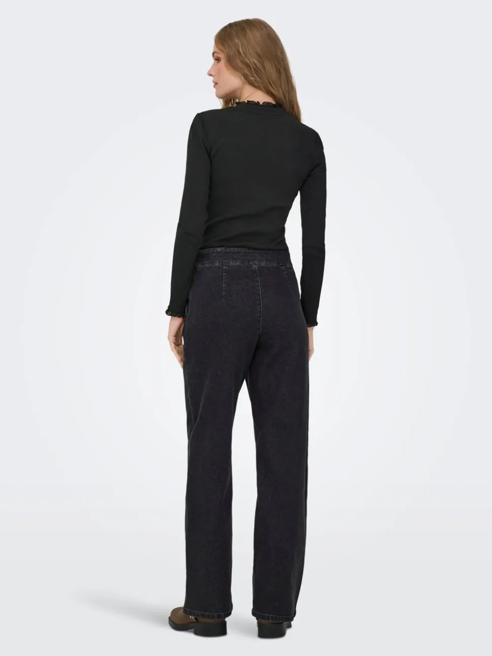 JDYGEGGO Vita alta Wide Leg Fit Jeans