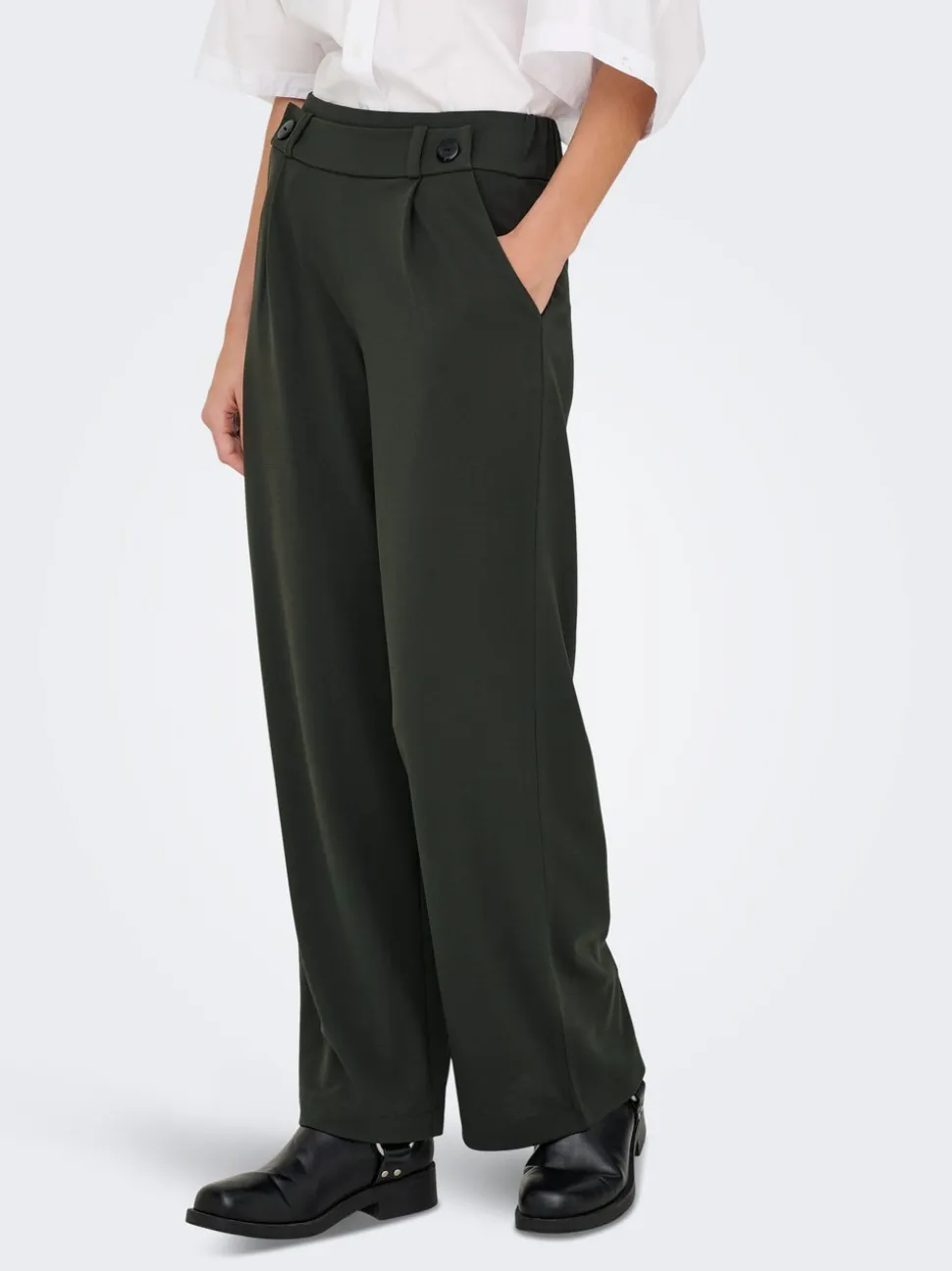 JDYGEGGO Wide Leg Fit Pantaloni a gamba larga