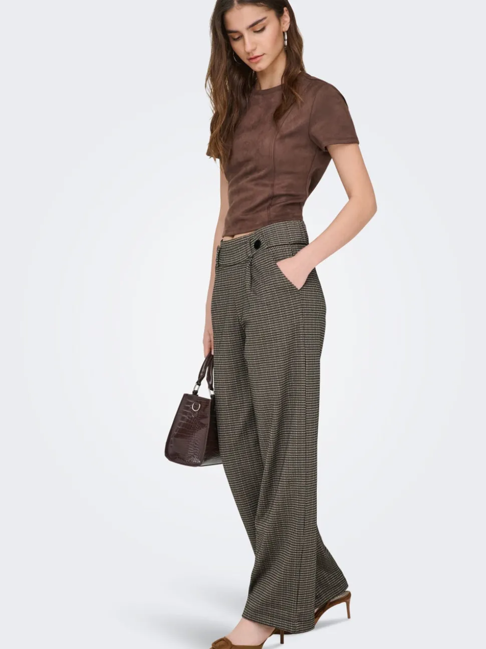 JDYGEGGO Wide Leg Fit Pantaloni