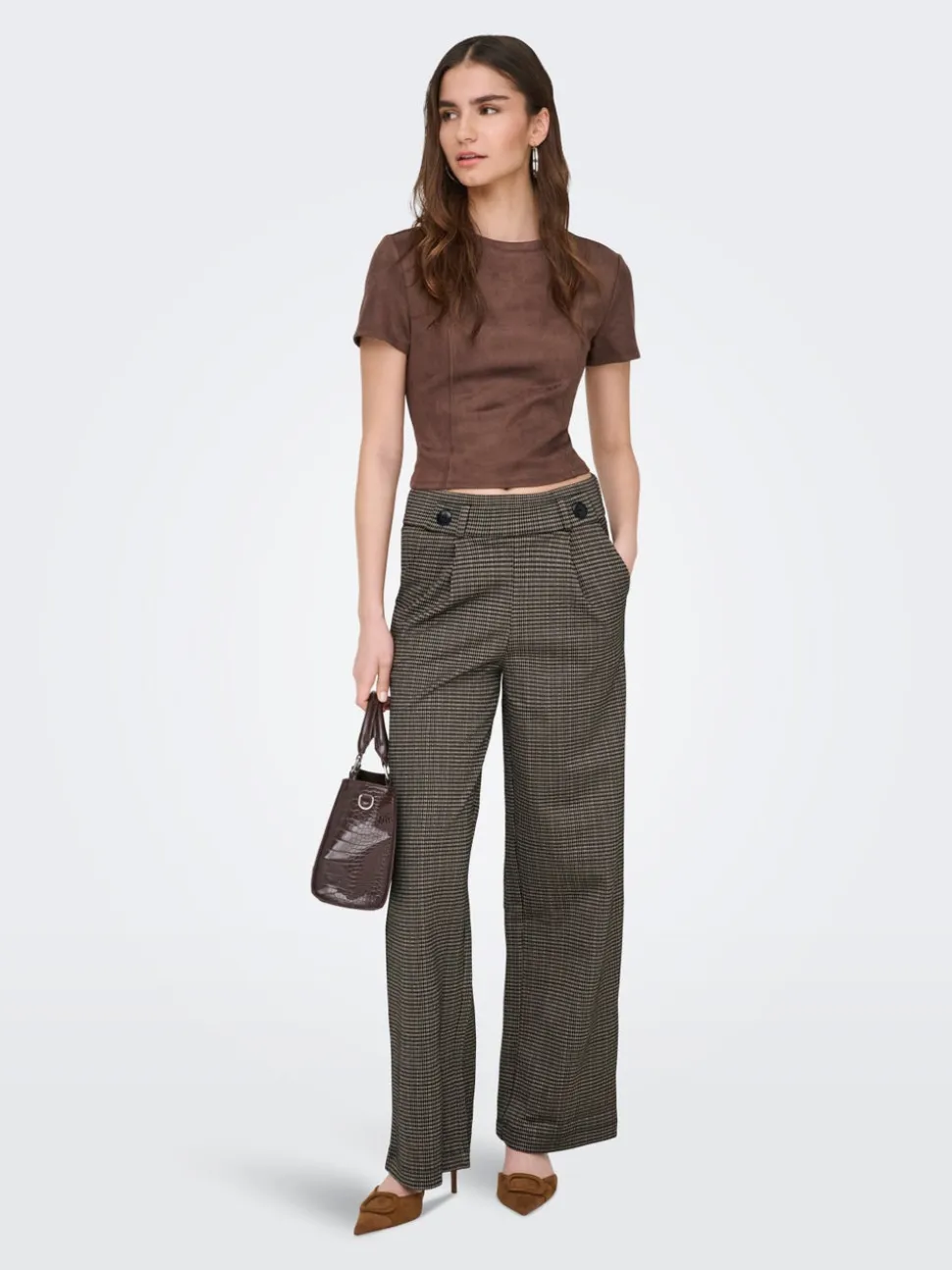 JDYGEGGO Wide Leg Fit Pantaloni