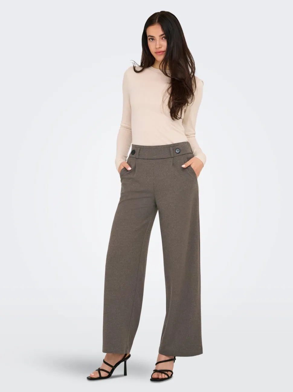 JDYGEGGO Wide Leg Fit Pantaloni a gamba larga