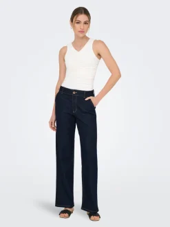 JDYGEGS Vita alta Wide Leg Fit Jeans