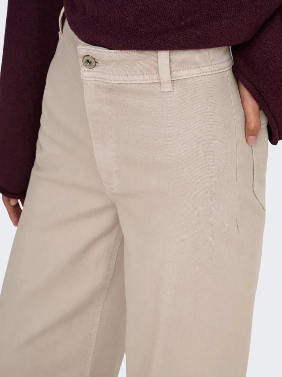 JDYIRIS Regular Fit Pantaloni a gamba larga