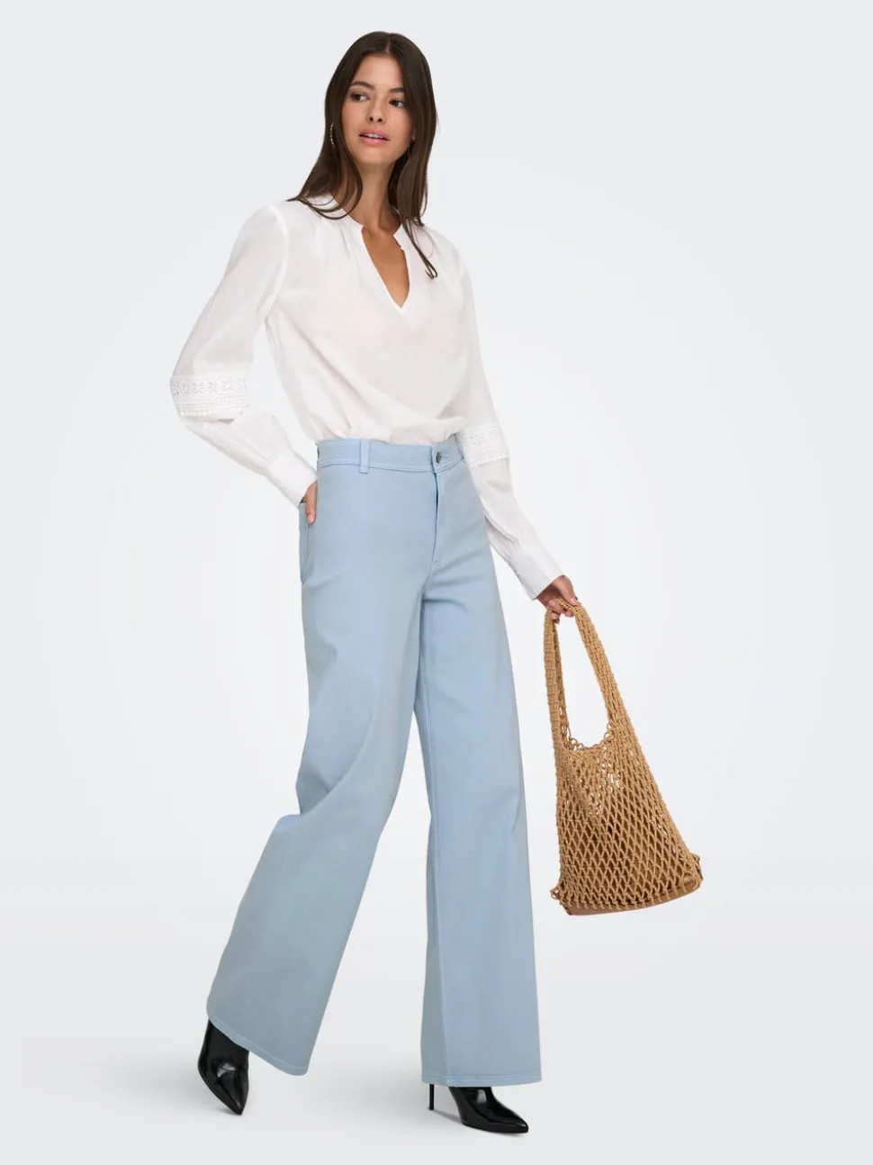 JDYIRIS Regular Fit Pantaloni a gamba larga