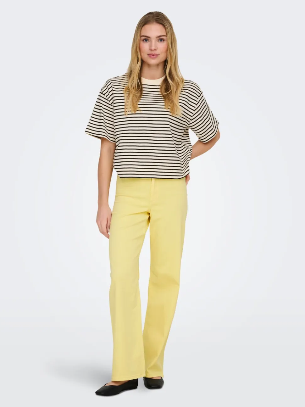 JDYIRIS Regular Fit Pantaloni a gamba larga