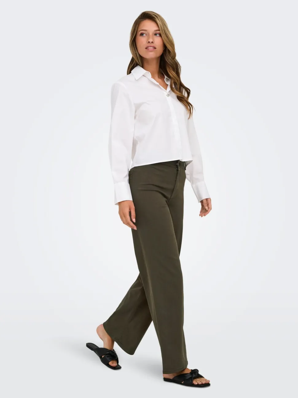 JDYIRIS Regular Fit Pantaloni a gamba larga