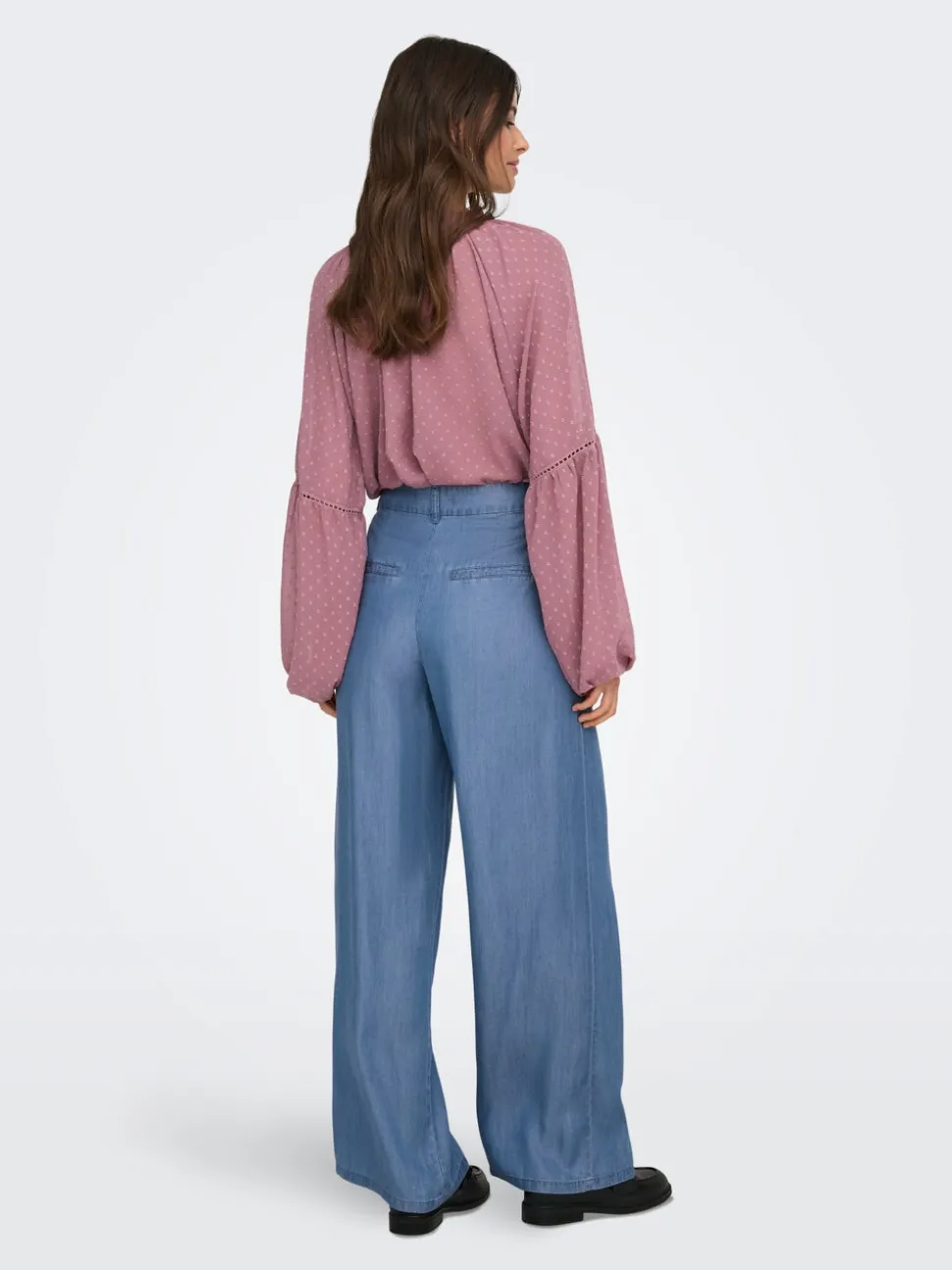 JDYJASPER Wide Leg Fit Pantaloni a gamba larga