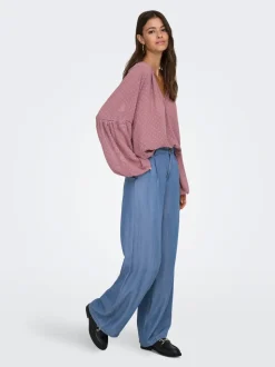 JDYJASPER Wide Leg Fit Pantaloni a gamba larga