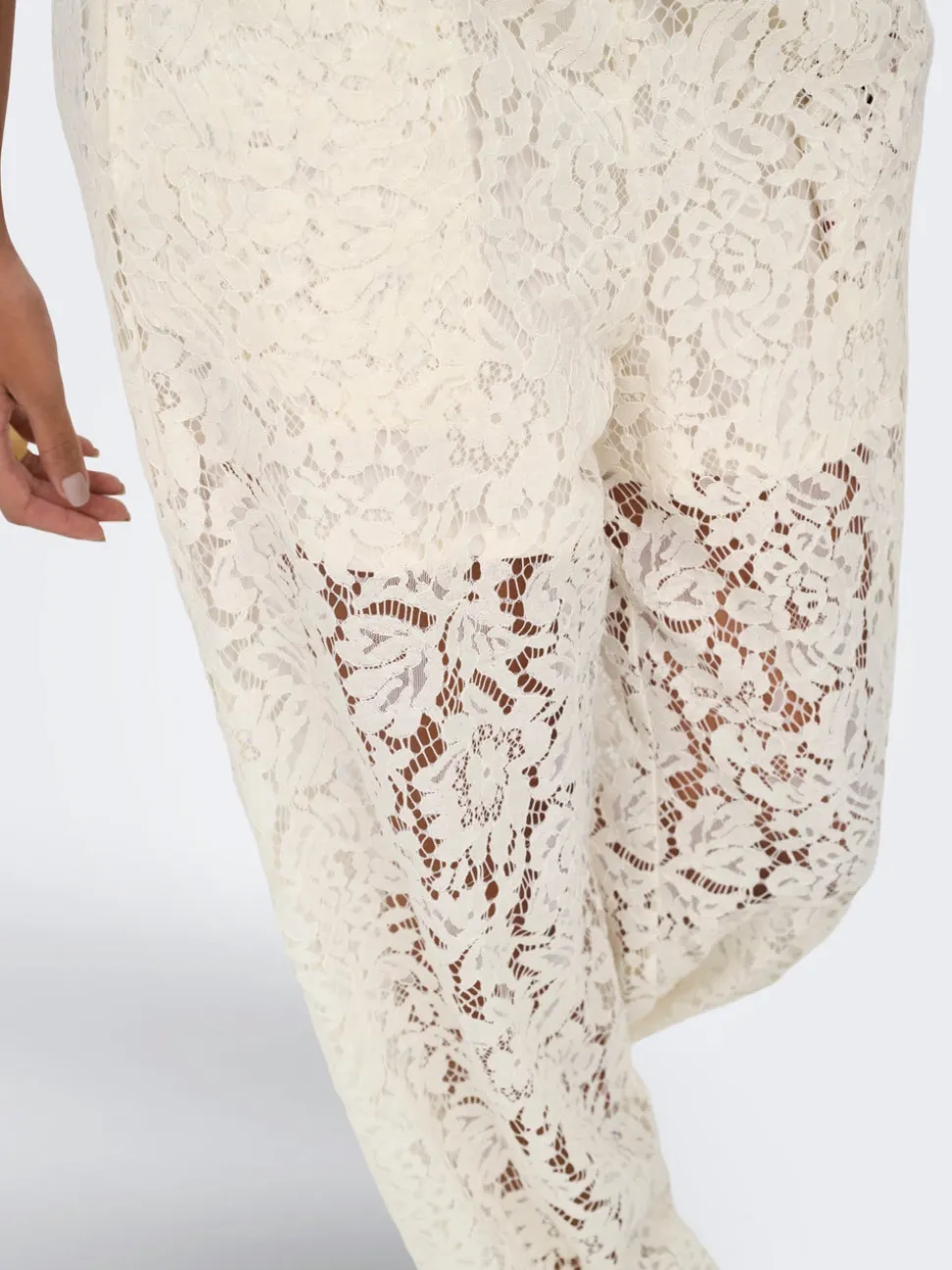 JDYJULIA Balloon Fit Pantaloni in pizzo