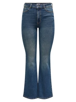 JDYKATHY Vita alta Flared Fit Jeans