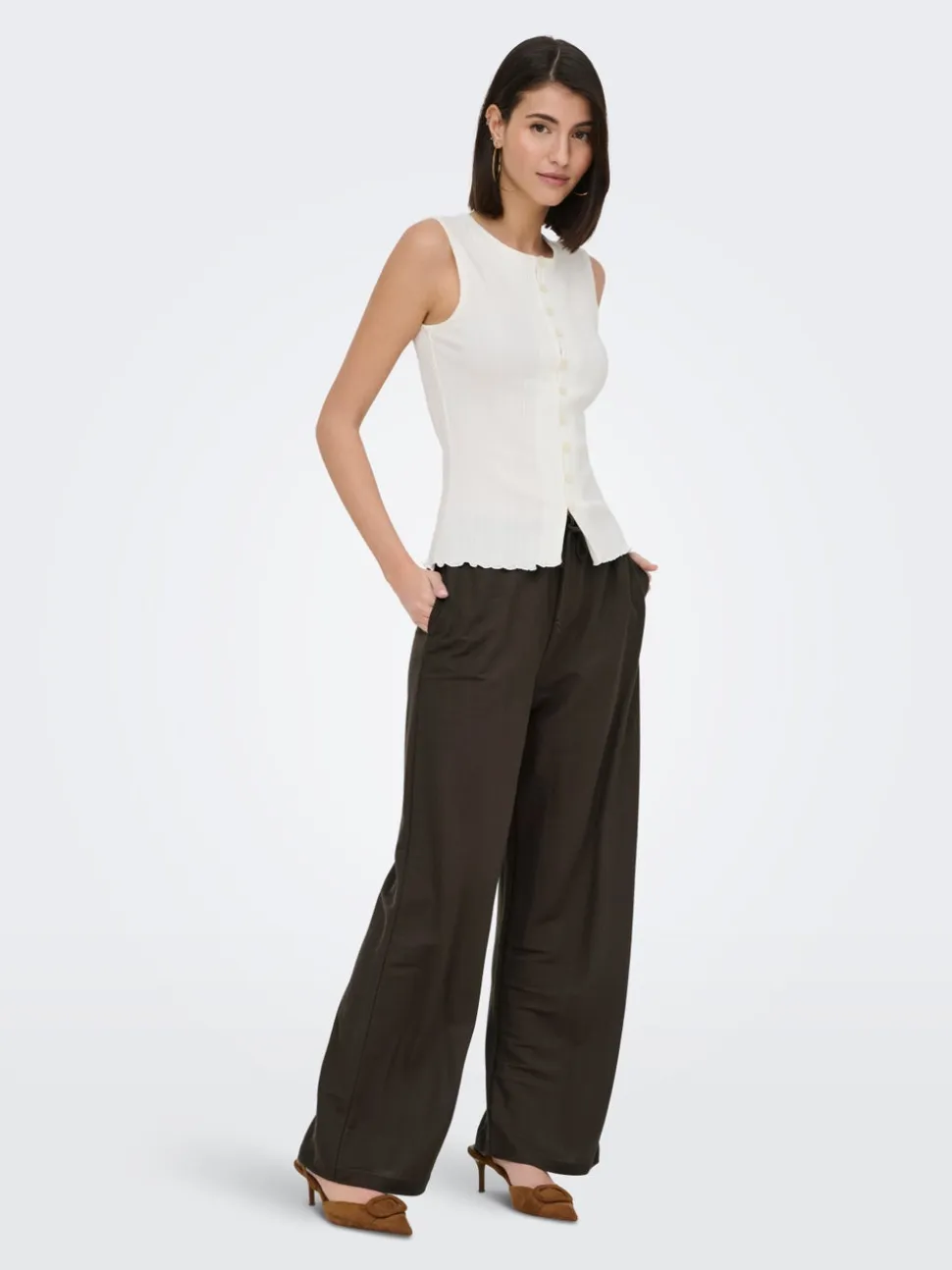 JDYLESLIE Loose Fit Pantaloni