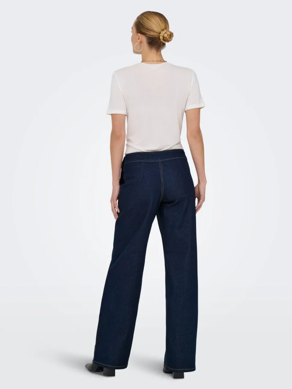 JDYLIZZIE Vita media Wide Leg Fit Jeans