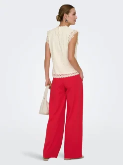 JDYLOUISVILLE Wide Leg Fit Pantaloni a gamba larga