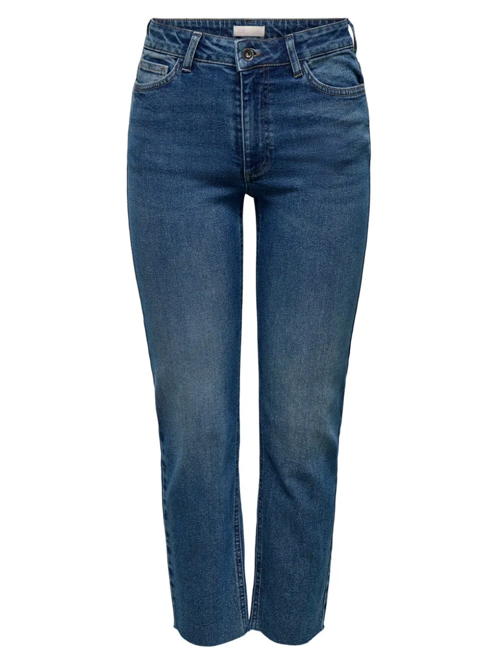JDYLULLU Vita alta Straight Fit Lunghezza alla caviglia Jeans