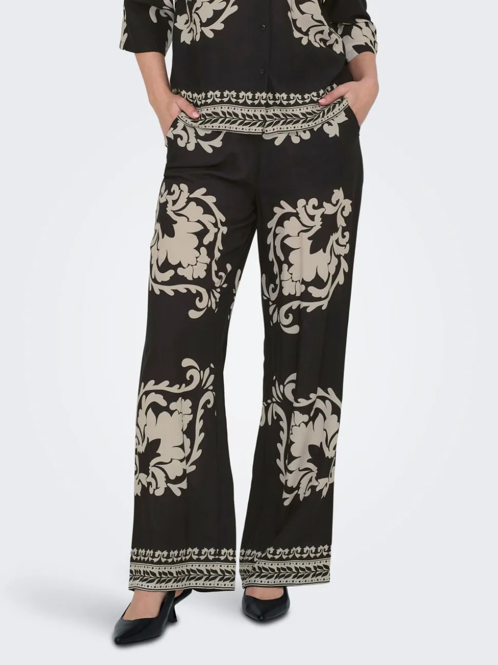 JDYMAGGIE Wide Leg Fit Pantaloni
