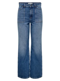 JDYMAYA Vita alta Wide Leg Fit Jeans