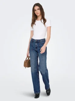 JDYMAYA Vita alta Wide Leg Fit Jeans