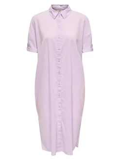 JDYMILA Lino Vestito midi