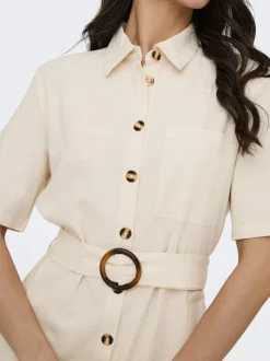JDYMILAN Lino Vestito midi