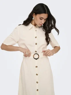 JDYMILAN Lino Vestito midi