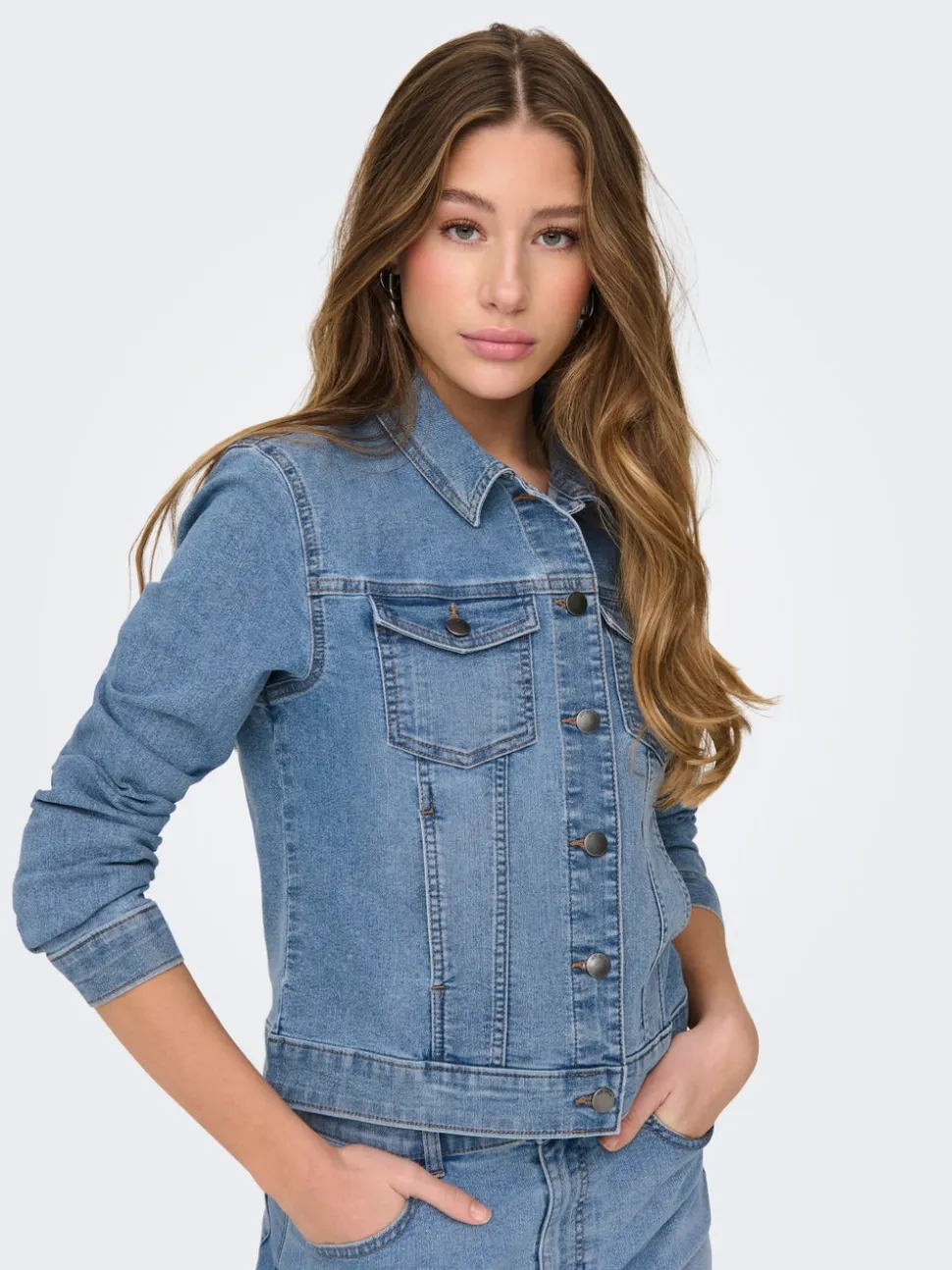 JDYMOON Giubbotto di jeans