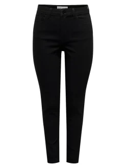 JDYMOON Vita alta Skinny Fit Lunghezza alla caviglia Jeans