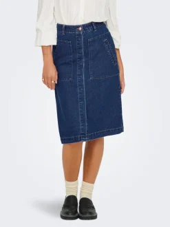 JDYOLIVIA Denim Gonna in jeans Gonna lunga