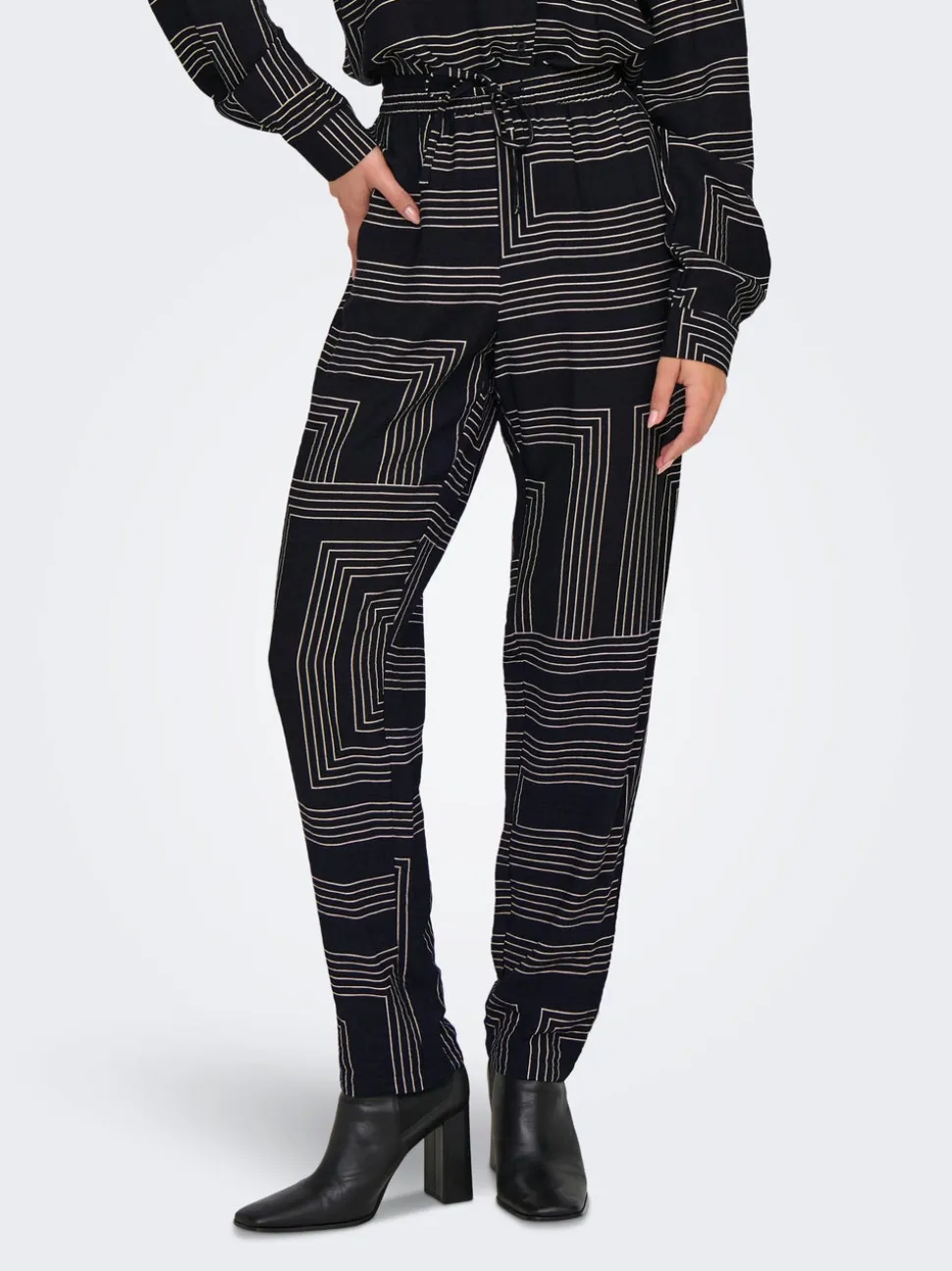 JDYPEPPER Loose Fit Pantaloni a gamba larga