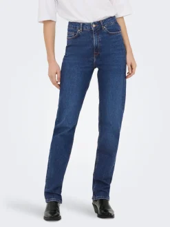 JDYPETRA Vita alta Straight Fit Jeans