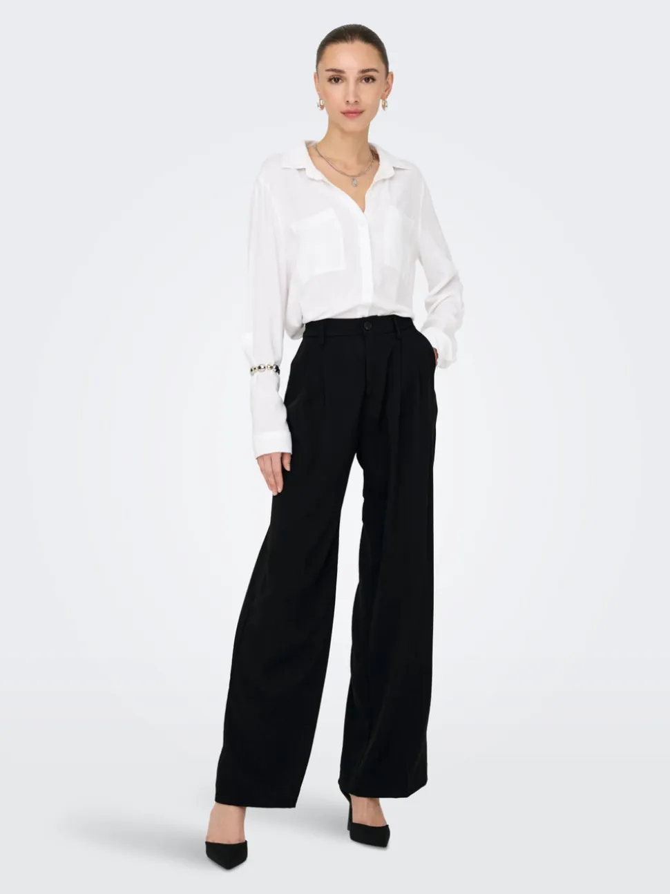 JDYRIVER Wide Leg Fit Pantaloni