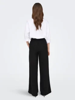 JDYSAY Loose Fit Lino Pantaloni a gamba larga