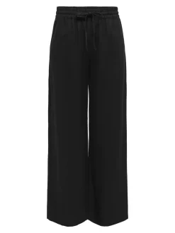 JDYSAY Loose Fit Lino Pantaloni a gamba larga