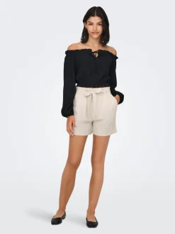JDYSAY Vita media Regular Fit Lino Bermuda