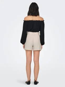 JDYSAY Vita media Regular Fit Lino Bermuda