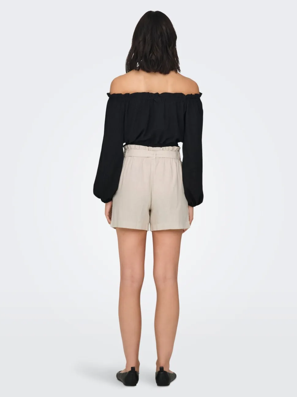 JDYSAY Vita media Regular Fit Lino Bermuda