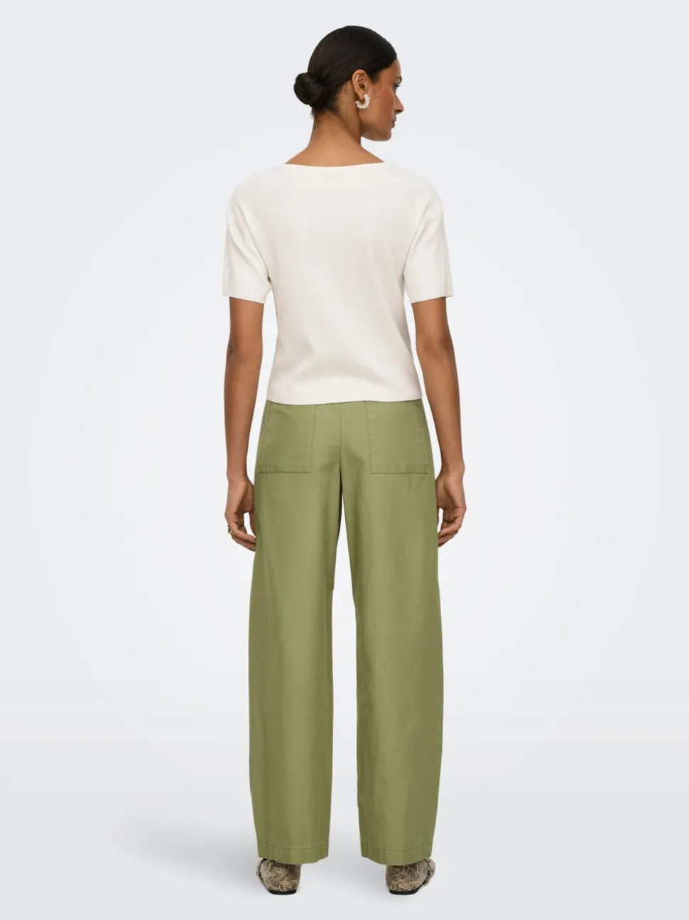 JDYSELMA Barrel fit Pantaloni