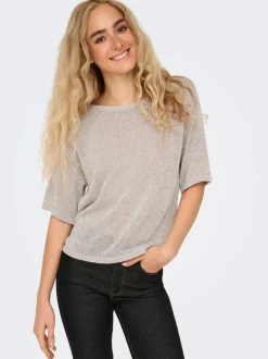 JDYSHINE T-shirt in maglia