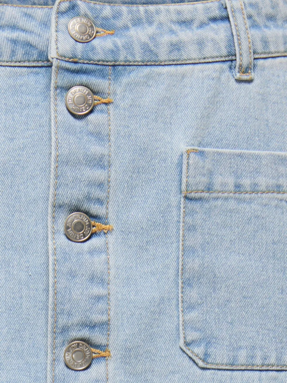 JDYSHIRAZ Gonna in jeans Minigonna