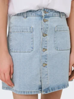 JDYSHIRAZ Gonna in jeans Minigonna