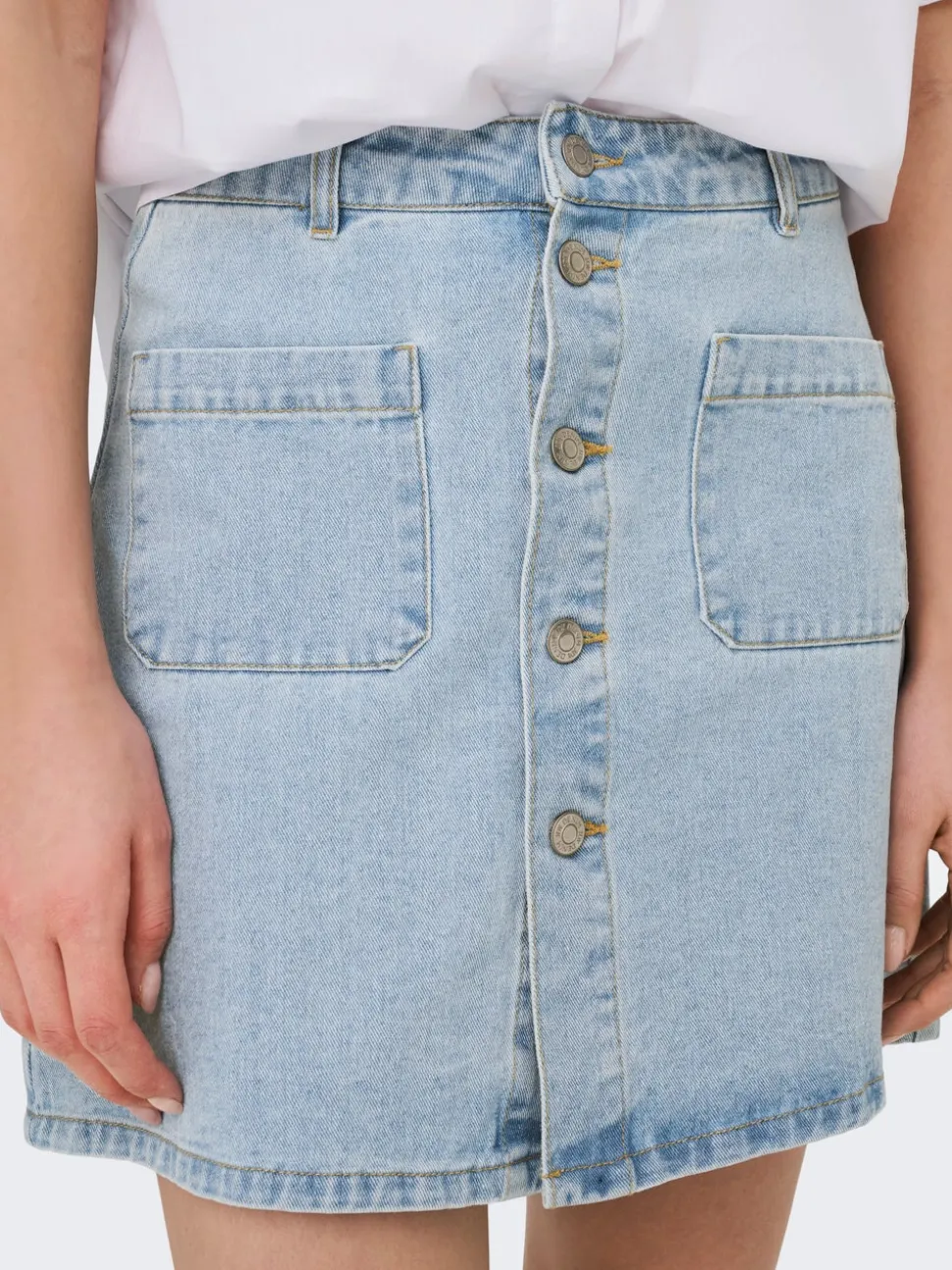 JDYSHIRAZ Gonna in jeans Minigonna