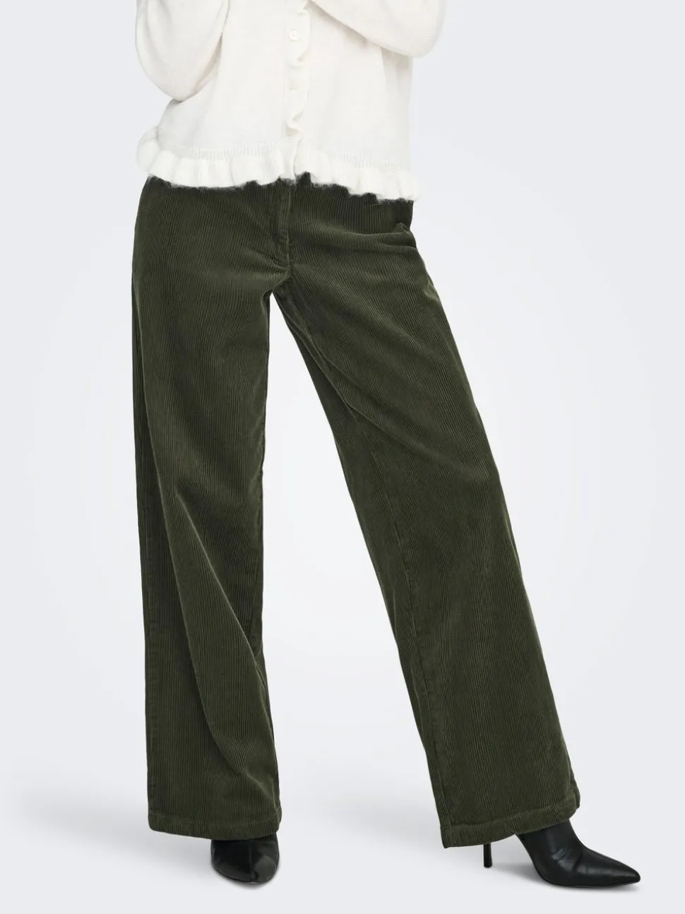 JDYSHIRAZ Straight Fit Pantaloni a coste