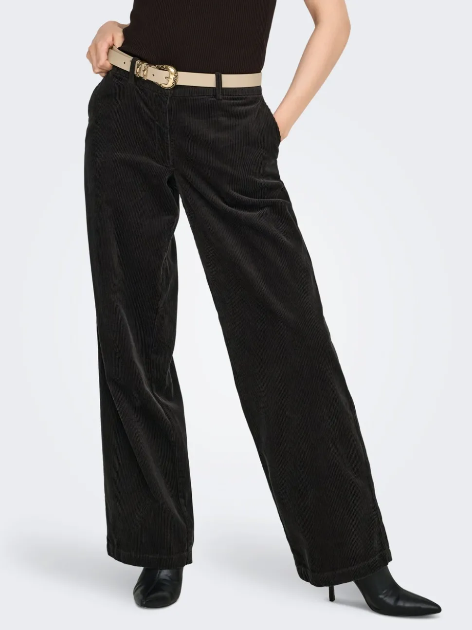 JDYSHIRAZ Straight Fit Pantaloni a coste